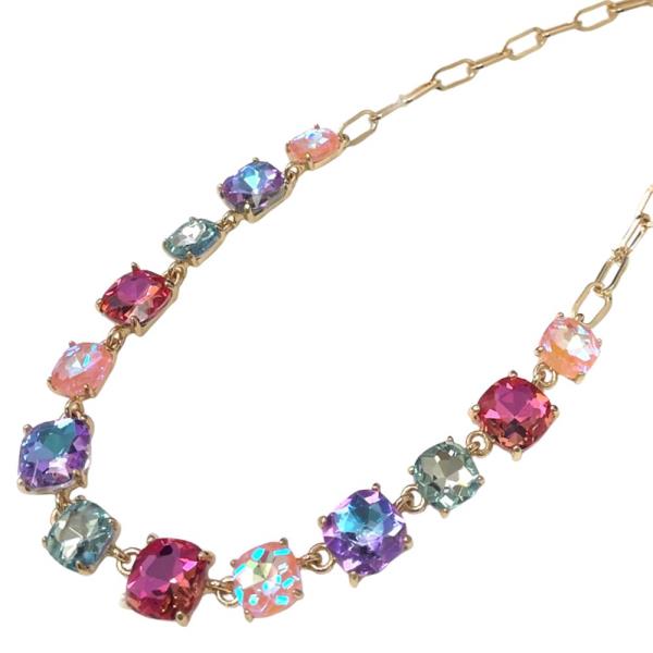 ROUND CRYSTAL NECKLACE