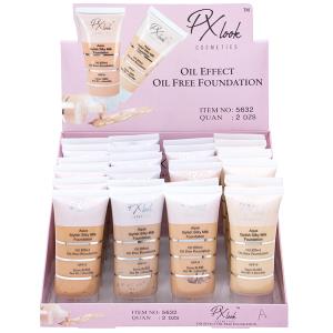 PX LOOK COSMETICS OIL EFFECT OIL FREE FOUNDATION (24 UNITS)