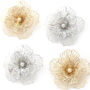 FLOWER METAL EARRING