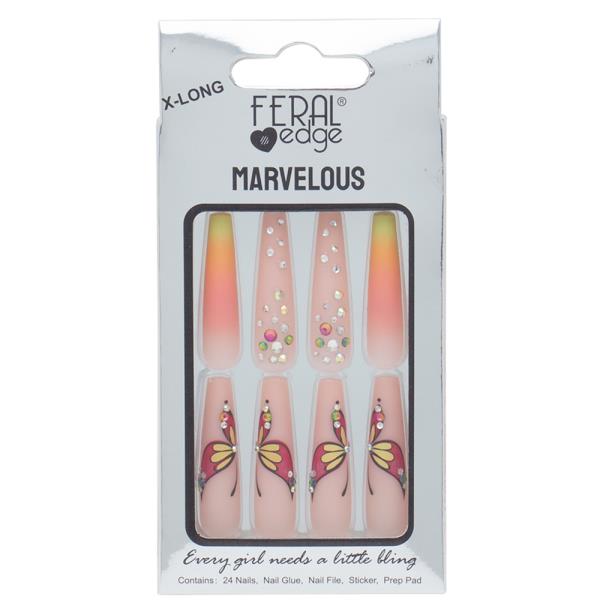 FERAL EDGE MARVELOUS DESIGN6 EVERY GIRL NEEDS A LITTLE THING NAIL DECORATION SET