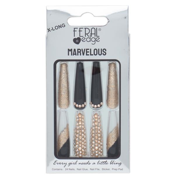 FERAL EDGE MARVELOUS DESIGN5 EVERY GIRL NEEDS A LITTLE THING NAIL DECORATION SET