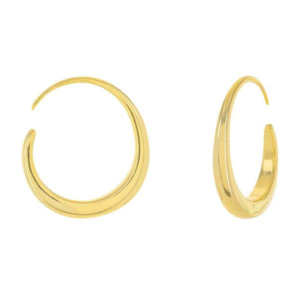 METAL GOLD PLATED EARRING