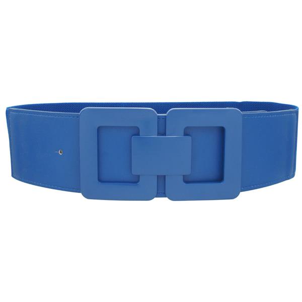 COLOR COATED CLASP BUCKLE ELASTIC BELT