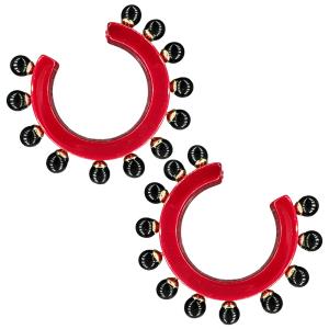 BEAD DECOR HOOP EARRING
