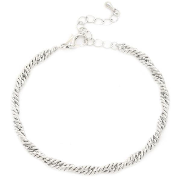 THICK TWISTED METAL BRACELET