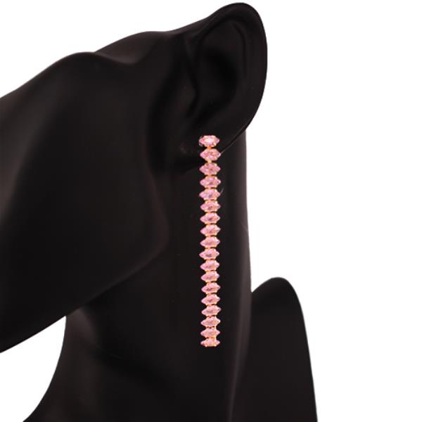 RHINESTONE DROL EARRING
