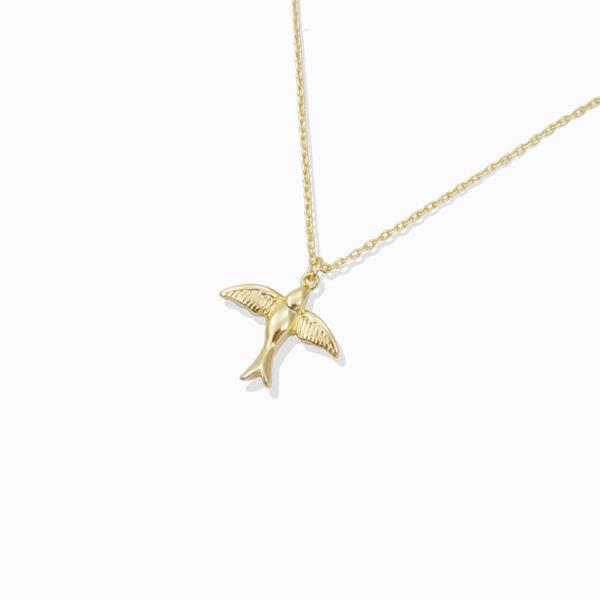 18K GOLD RHODIUM DIPPED BELIEVE IN YOURSELF NECKLACE