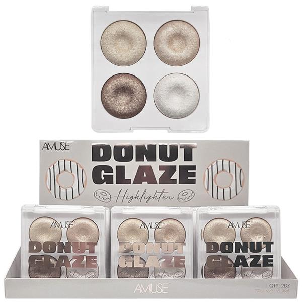 AMUSE COSMETICS DONUT GLAZE HIGHLIGHTER (24 UNITS)