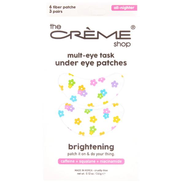 THE CREME SHOP MULTI EYE TASK UNDER EYE PATCHES - BRIGHTENING - ALL NIGHTER (3 PAIRS)