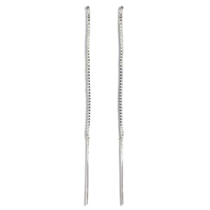 METAL BAR DROP EARRING