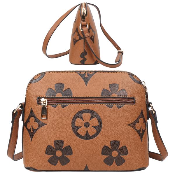 2IN1 FASHION DESIGN PRINT CHIC CROSSBODY BAG WITH WALLET SET