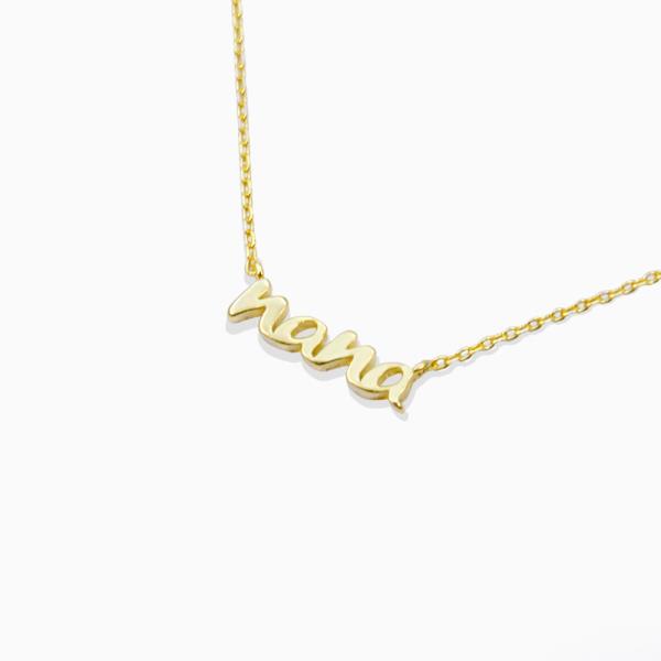 8K GOLD RHODIUM DIPPED NEVER ENDING LOVE NECKLACE