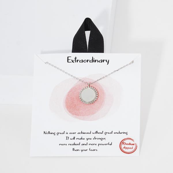 18K GOLD RHODIUM DIPPED EXTRAORDINARY NECKLACE