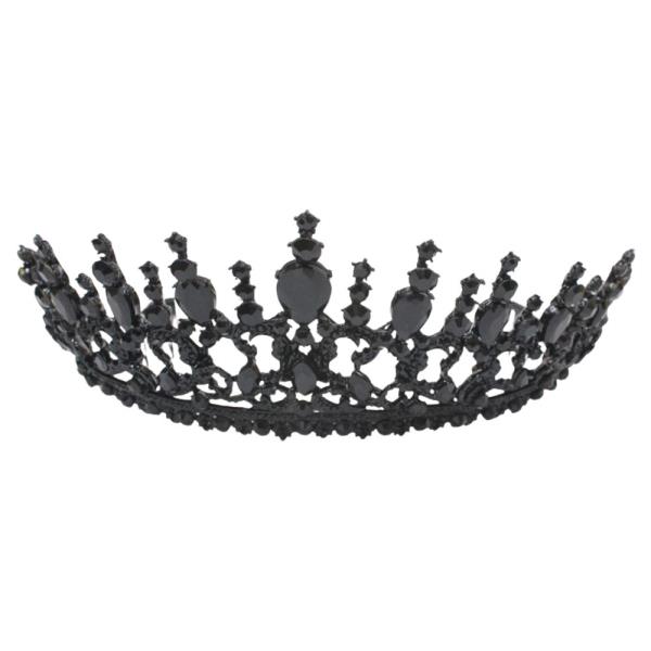 RHINESTONE FILIGREE TIARA