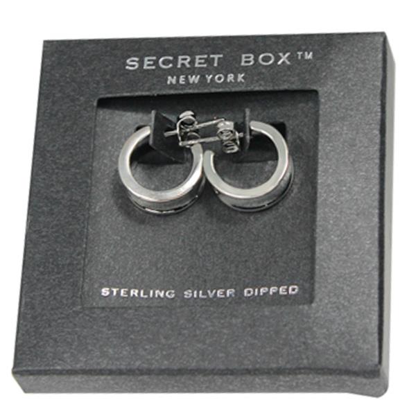 14K GOLD DIPPED ROUND METALLIC HOOP EARRING