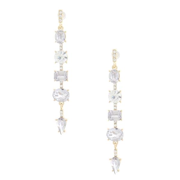 CRYSTAL DANGLE EARRING