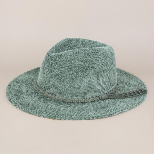 CHENILLE PANAMA HAT