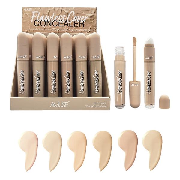 AMUSE COSMETICS FLAWLESS COVER CONCEALER (24 UNITS)