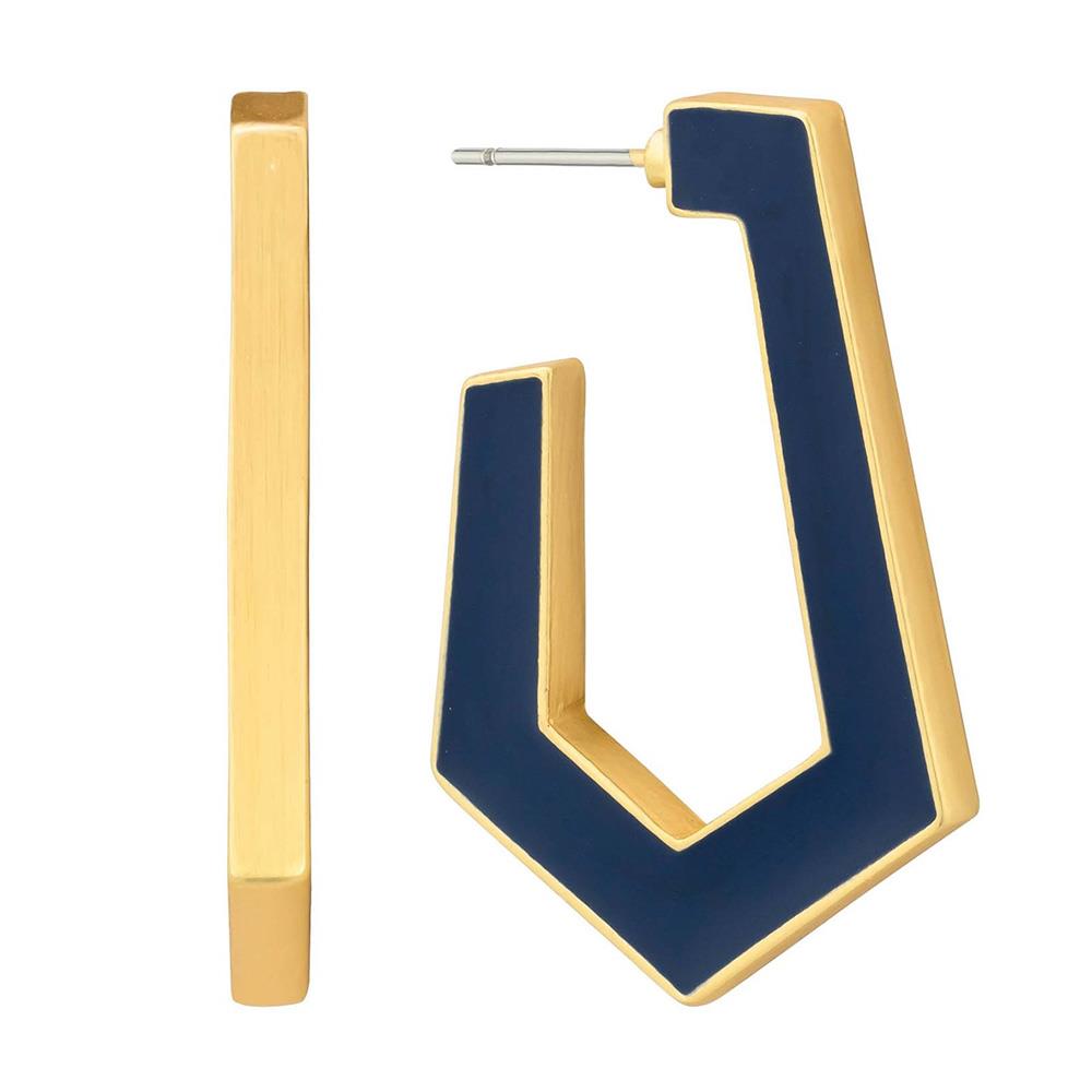 COLOR METAL EARRING