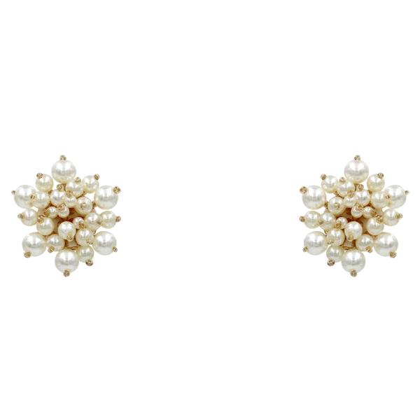 PEARL CLUSTER EARRING
