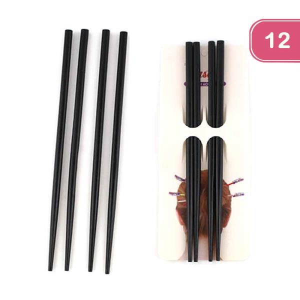 WOODEN HAIR STICK (12 UNITS)