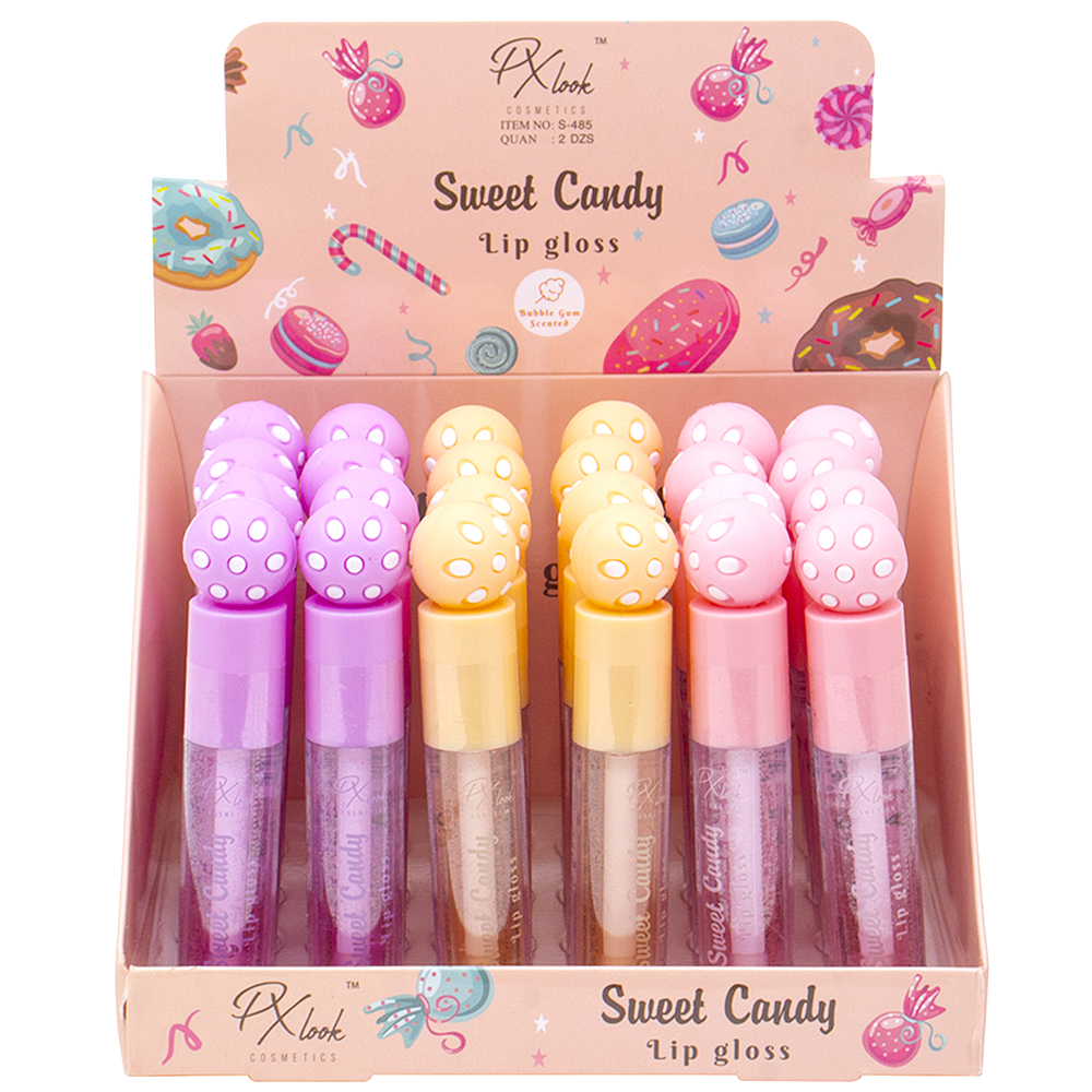 PX LOOK SWEET CANDY LIPGLOSS (24 UNITS)
