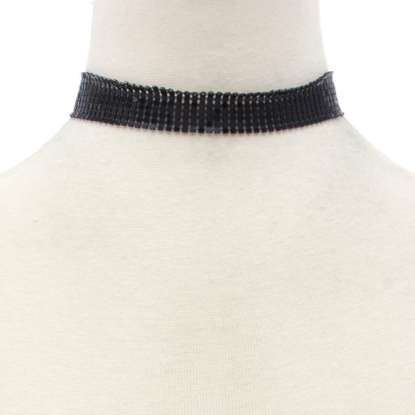 SOFT METAL CHOKER NECKLACE