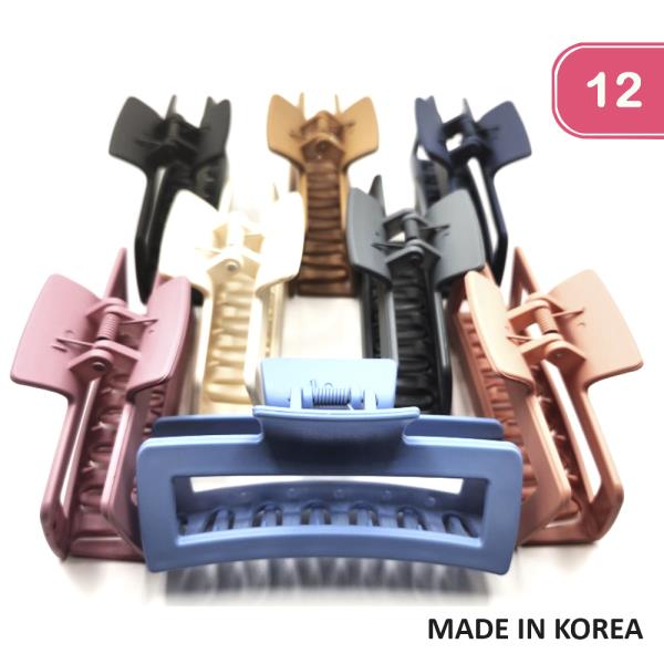 JAW HAIR CLIP (12 UNITS)