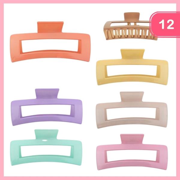 JAW HAIR CLIP (12 UNITS)