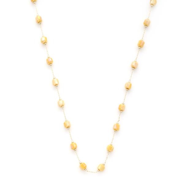 CUBE BEAD NECKLACE
