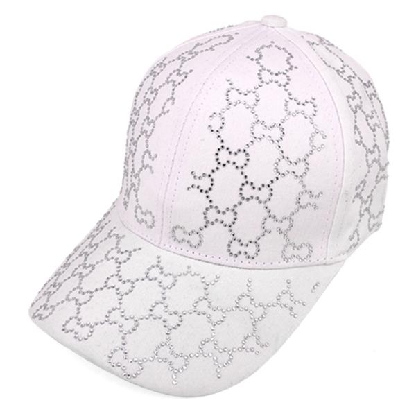 STUDDED PATTERN FASHION CAPS