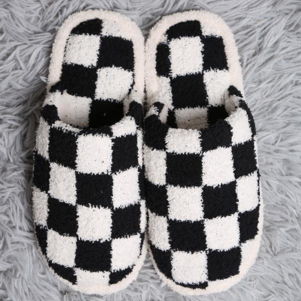 CHECKERED SLIPPER - ML SIZE