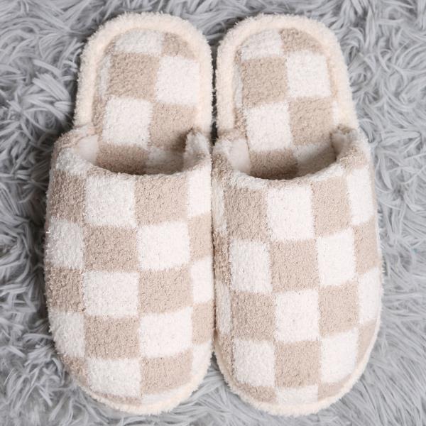 CHECKERED SLIPPER - ML SIZE