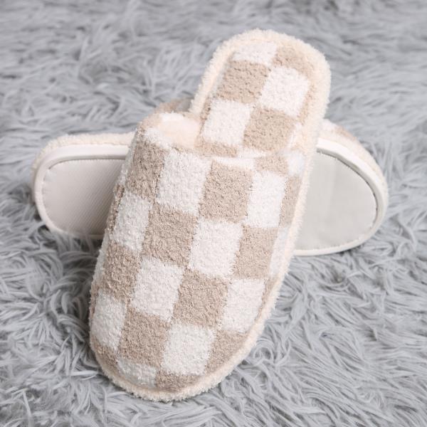 CHECKERED SLIPPER - ML SIZE