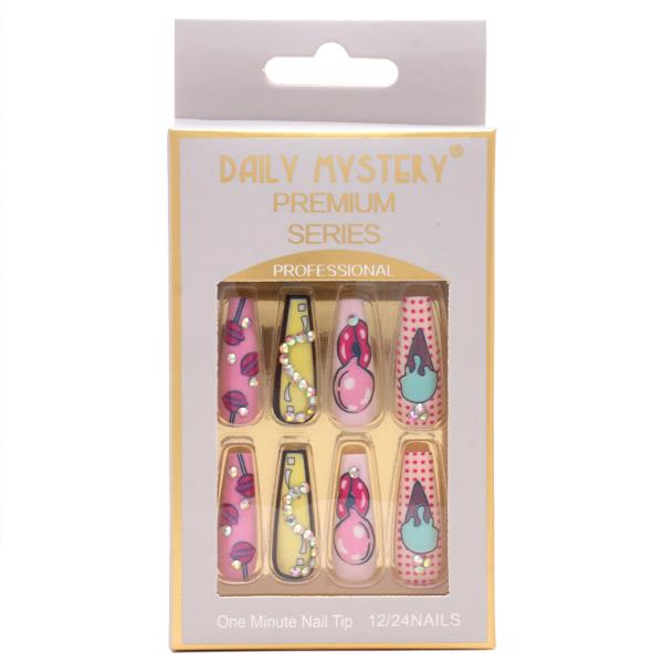 DAILY MYSTERY PREMIUM SERIES PROFESSIONAL NAIL TIP (24 UNITS)