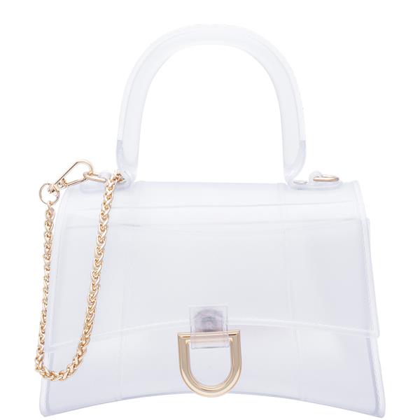 SMOOTH CURVE JELLY CROSSBODY HAND BAG