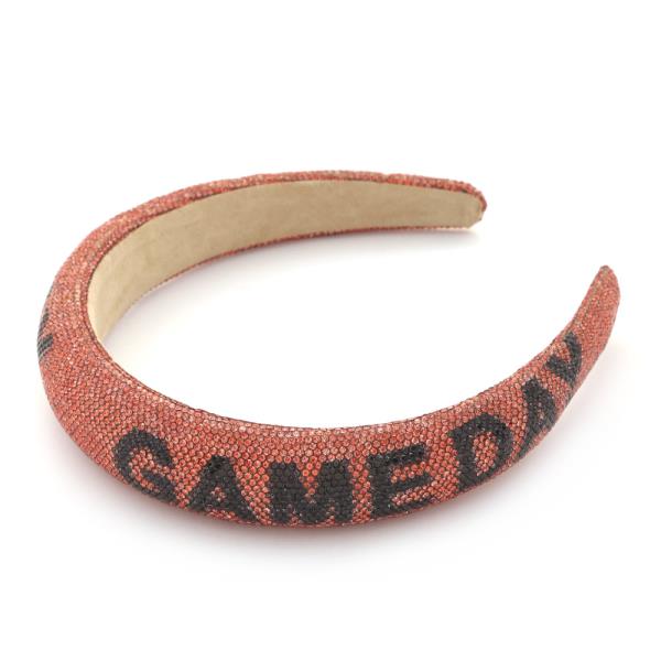 GAME DAY RHINESTONE PUFFY HEADBAND