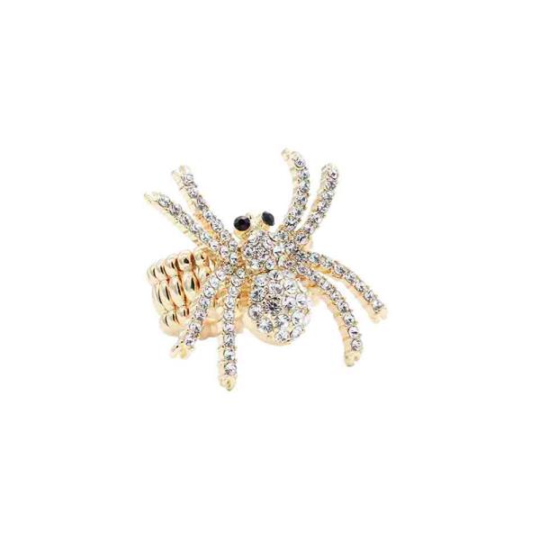 SPIDER BEADED RING