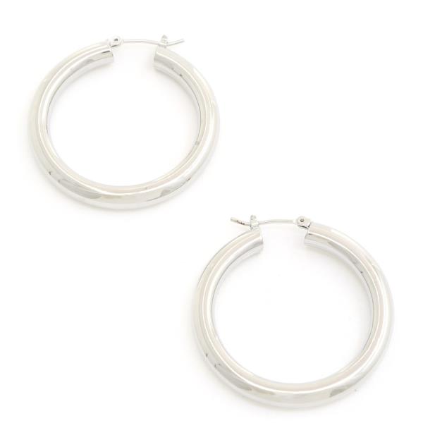 14K GOLD DIPPED PIPE HYPOALLERGENIC EARRING