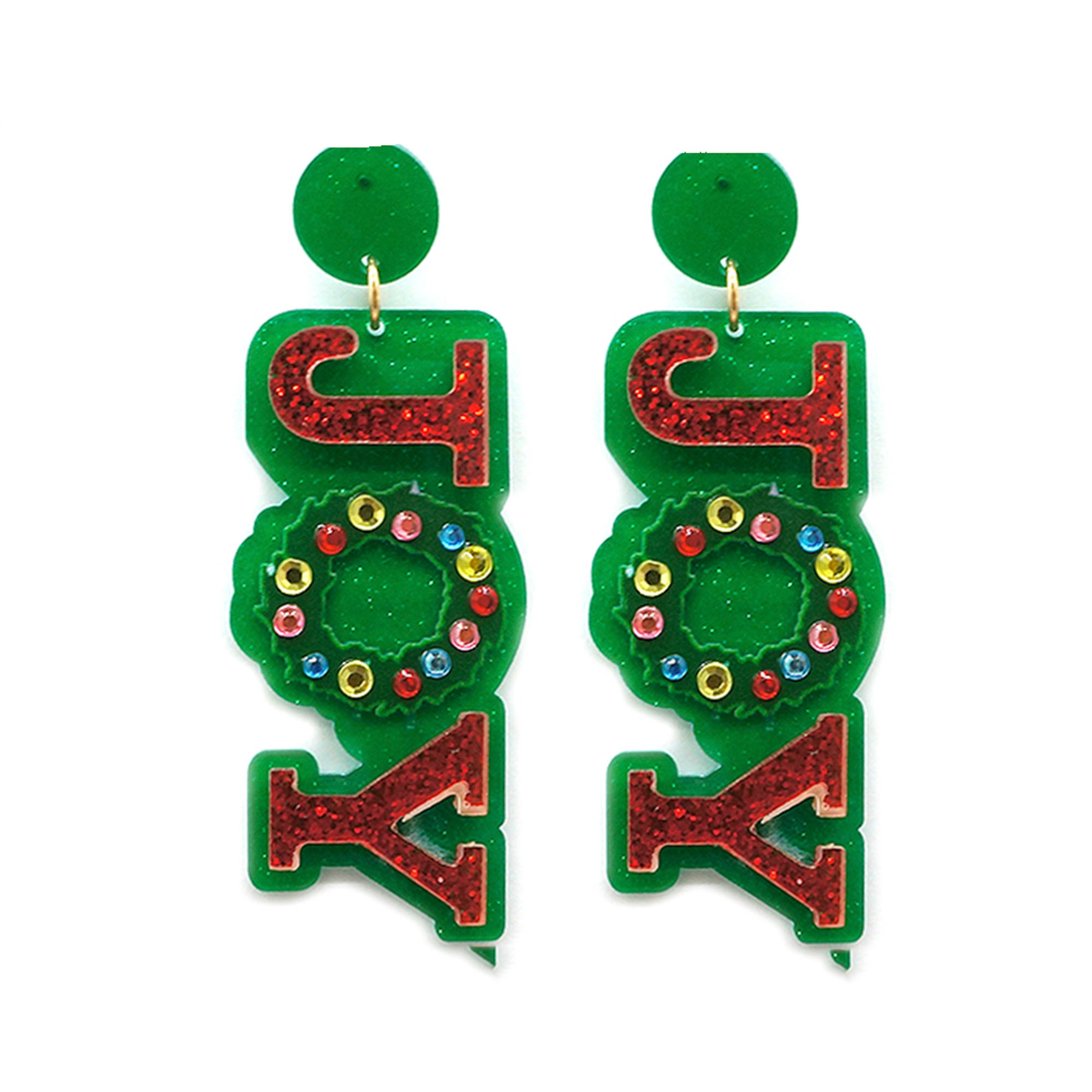 CHRISTMAS JOY DANGLE EARRING