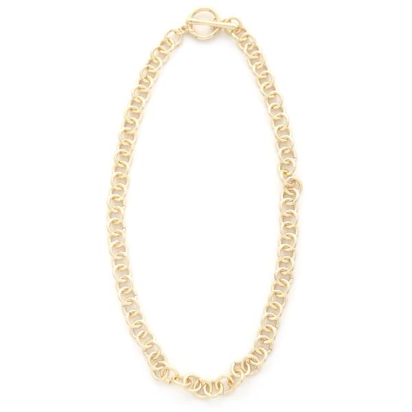 CIRCLE LINK METAL NECKLACE