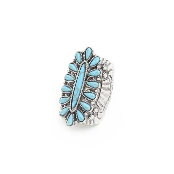 WESTERN BEADED RING