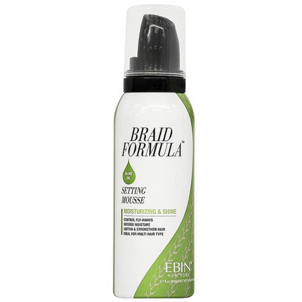 SETTING MOUSSE MOISTURIZING & SHINE - OLIVE OIL 80 ML