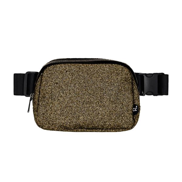 CC GLITTER TINY MESH FANNY PACK