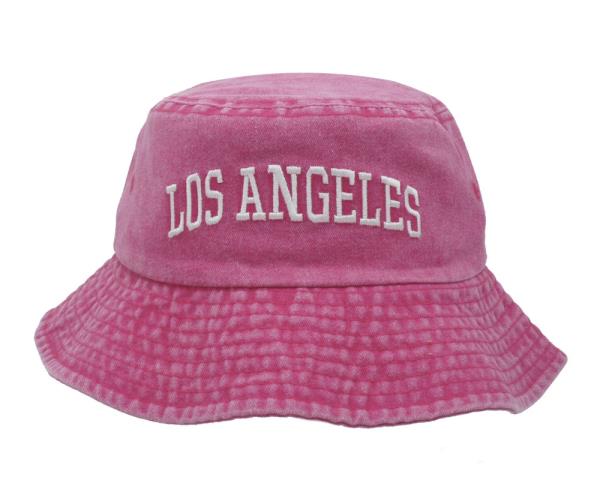 LOS ANGELES WASH COLOR BUCKET HAT
