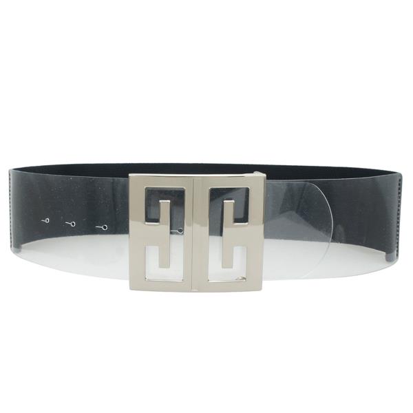 MIRROR C CUT OUT BUCKLE ELASTIC BELT