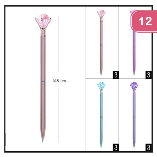 FASHION DIAMOND PEN (12 UNITS)