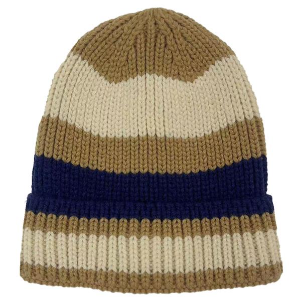 MULTI STRIPE CUFF BEANIE