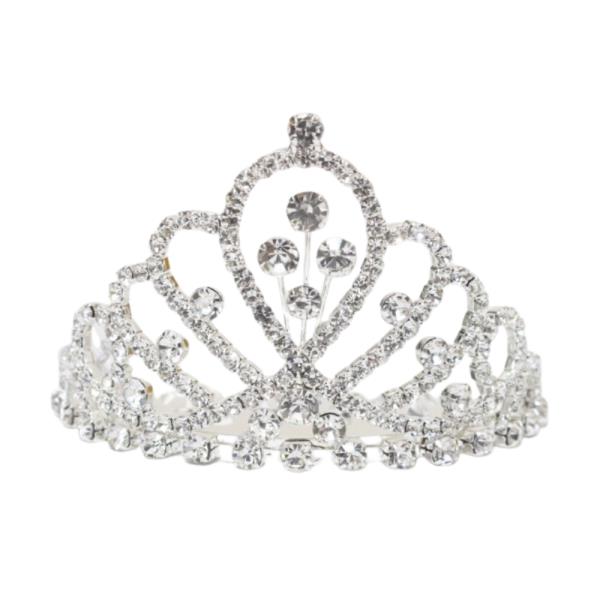 RHINESTONE CRYSTAL MINI TIARA