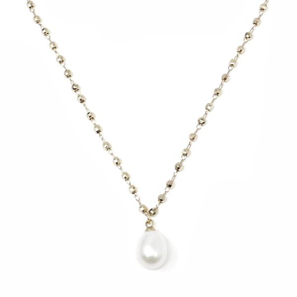 PEARL BEADED NECKLACE